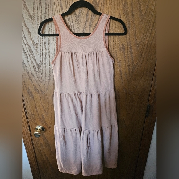 Everlane sleeveless tiered midi length dress size  x small - Picture 2 of 6